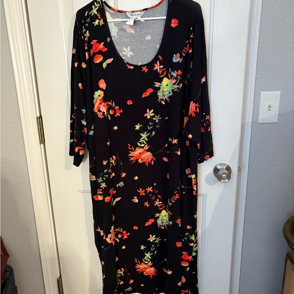 Ulla Popken Multicolor Floral dress - Picture 2 of 3